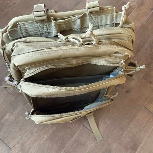 Tactical Tan Backpack - Picture 8 of 8